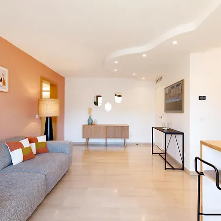 Citybeach Soha- Rue D'antibes - 2 Bdr 2 Bthr 1 Toil - Clim Terrace Parking Elevator Apartment *