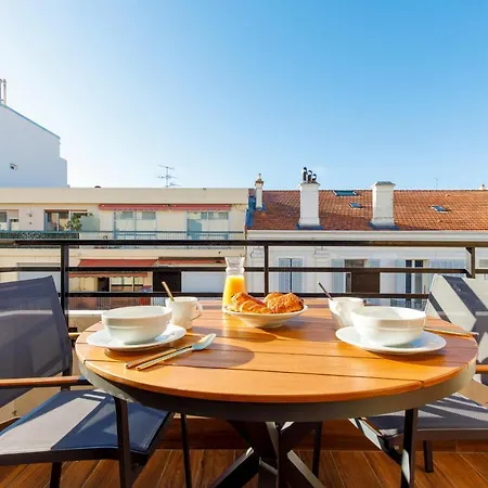 Citybeach Soha- Rue D'antibes - 2 Bdr 2 Bthr 1 Toil - Clim Terrace Parking Elevator Cannes